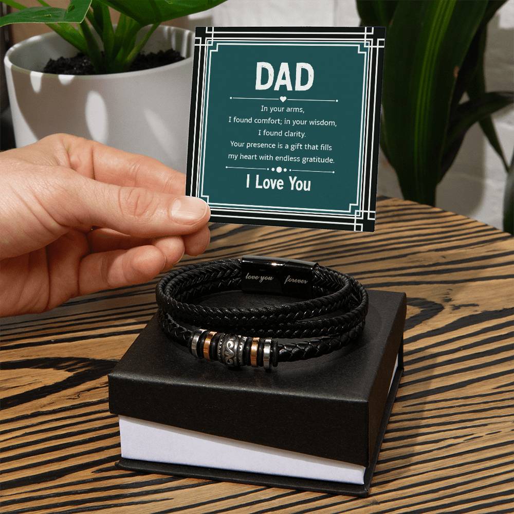 Dad In your arms Bracelet ShineOn Fulfillment