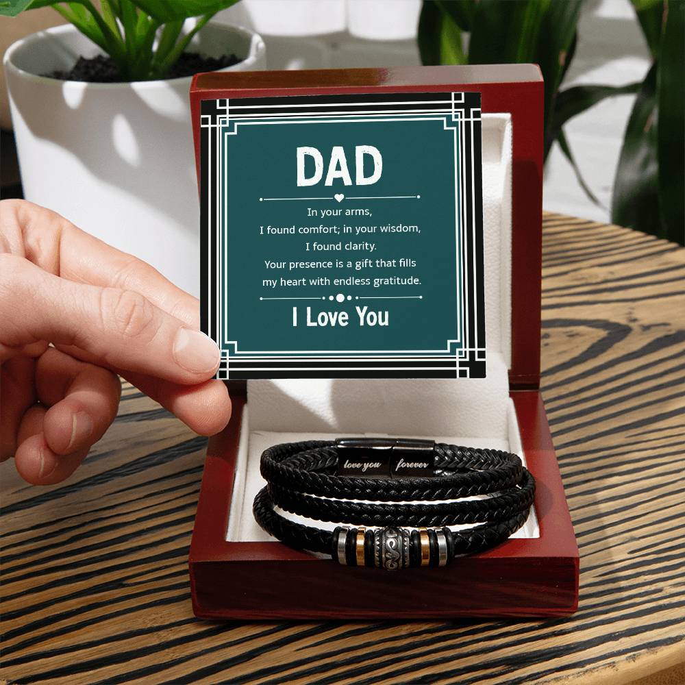 Dad In your arms Bracelet ShineOn Fulfillment