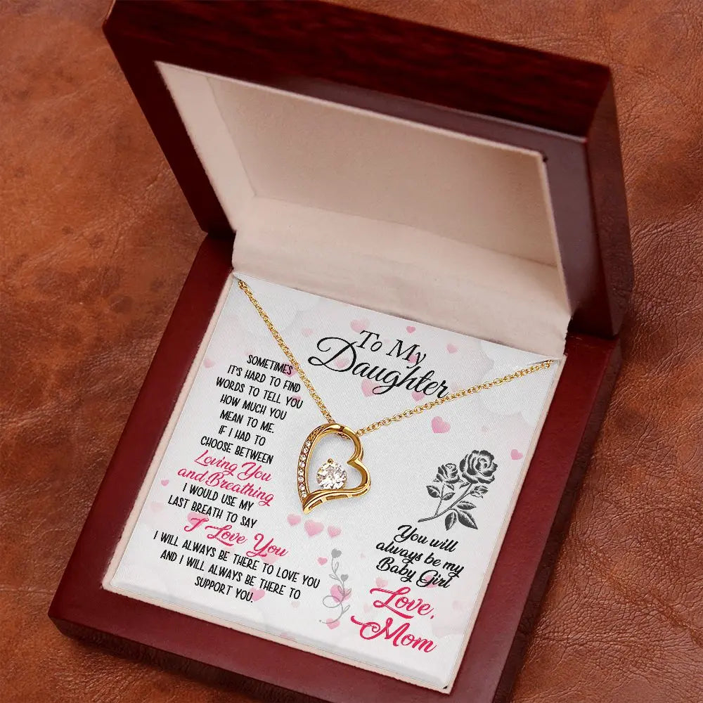 Always to my Daughter Necklace ShineOn Fulfillment