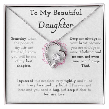 Beautiful Daughter Forever Love Necklace