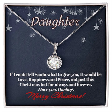 Daughter Christmas Hope Necklace