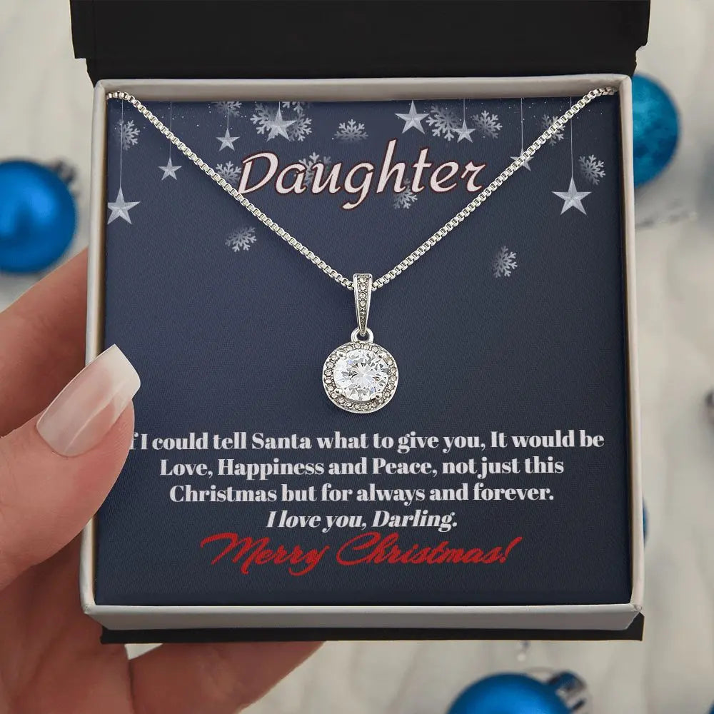 Daughter Christmas Hope Necklace ShineOn Fulfillment