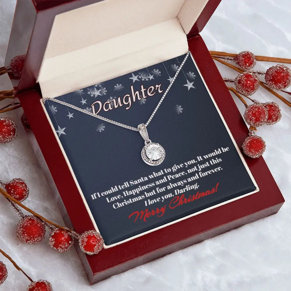Daughter Christmas Hope Necklace ShineOn Fulfillment