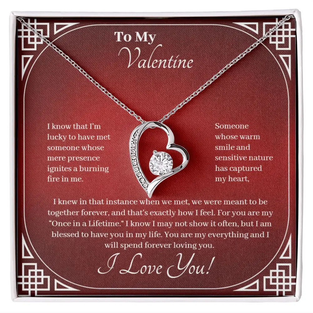 Forever Valentine Love Necklace ShineOn Fulfillment