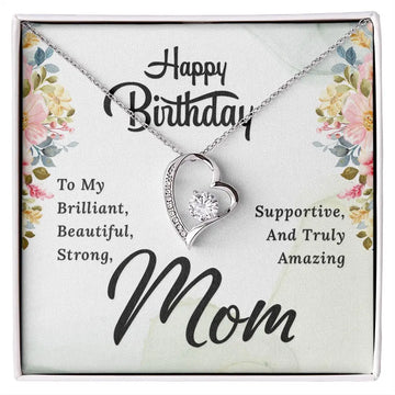 Happy Birthday MOM Forever Necklace