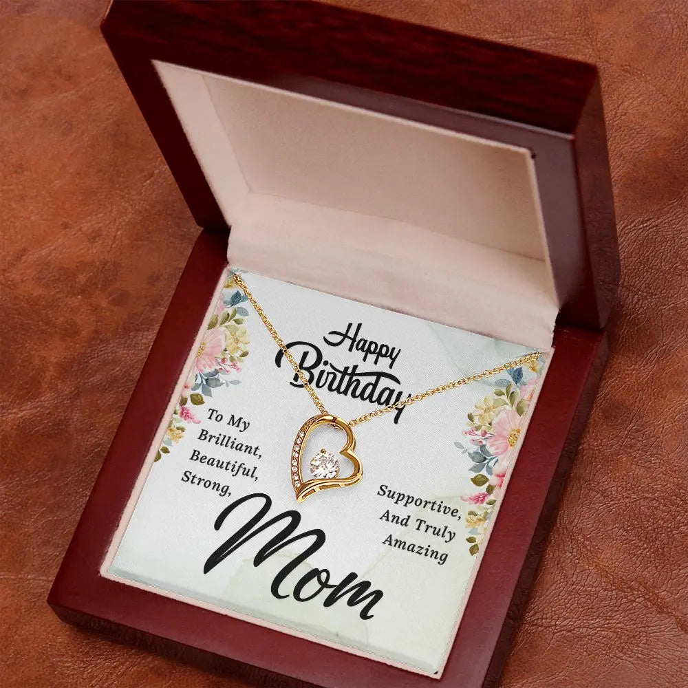 Happy Birthday MOM Forever Necklace ShineOn Fulfillment