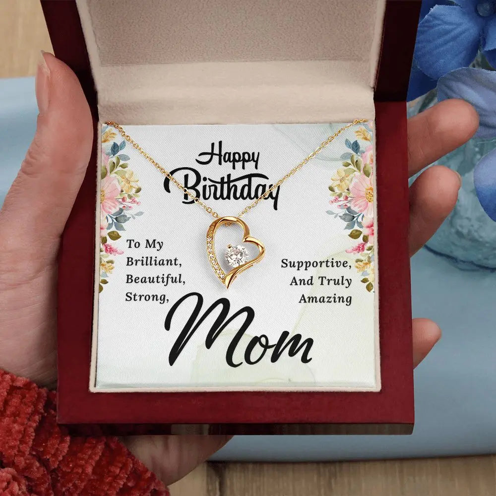 Happy Birthday MOM Forever Necklace ShineOn Fulfillment