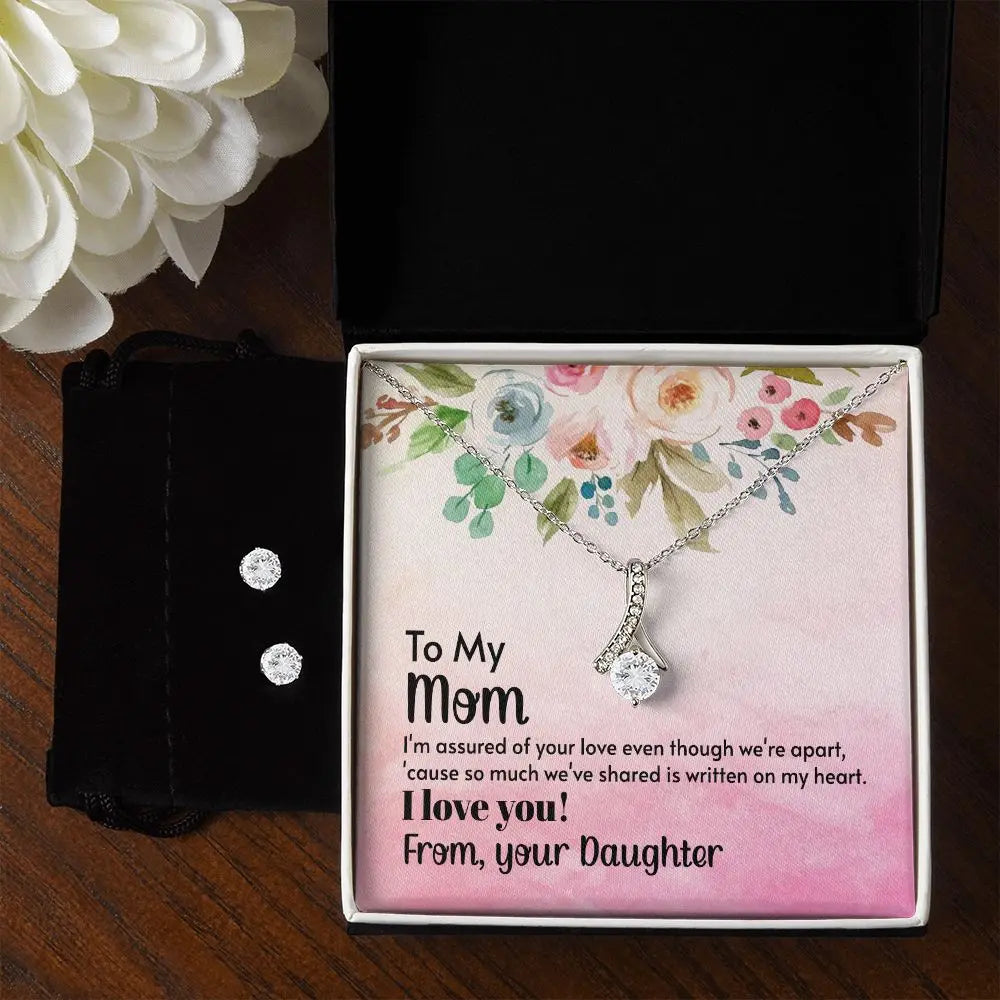 Mom Alluring Beauty Necklace & Earrings ShineOn Fulfillment