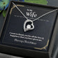 Wife Christmas Forever Love Necklace ShineOn Fulfillment