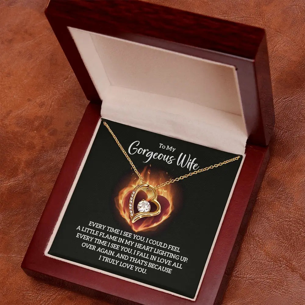 Wife Forever Love Necklace ShineOn Fulfillment
