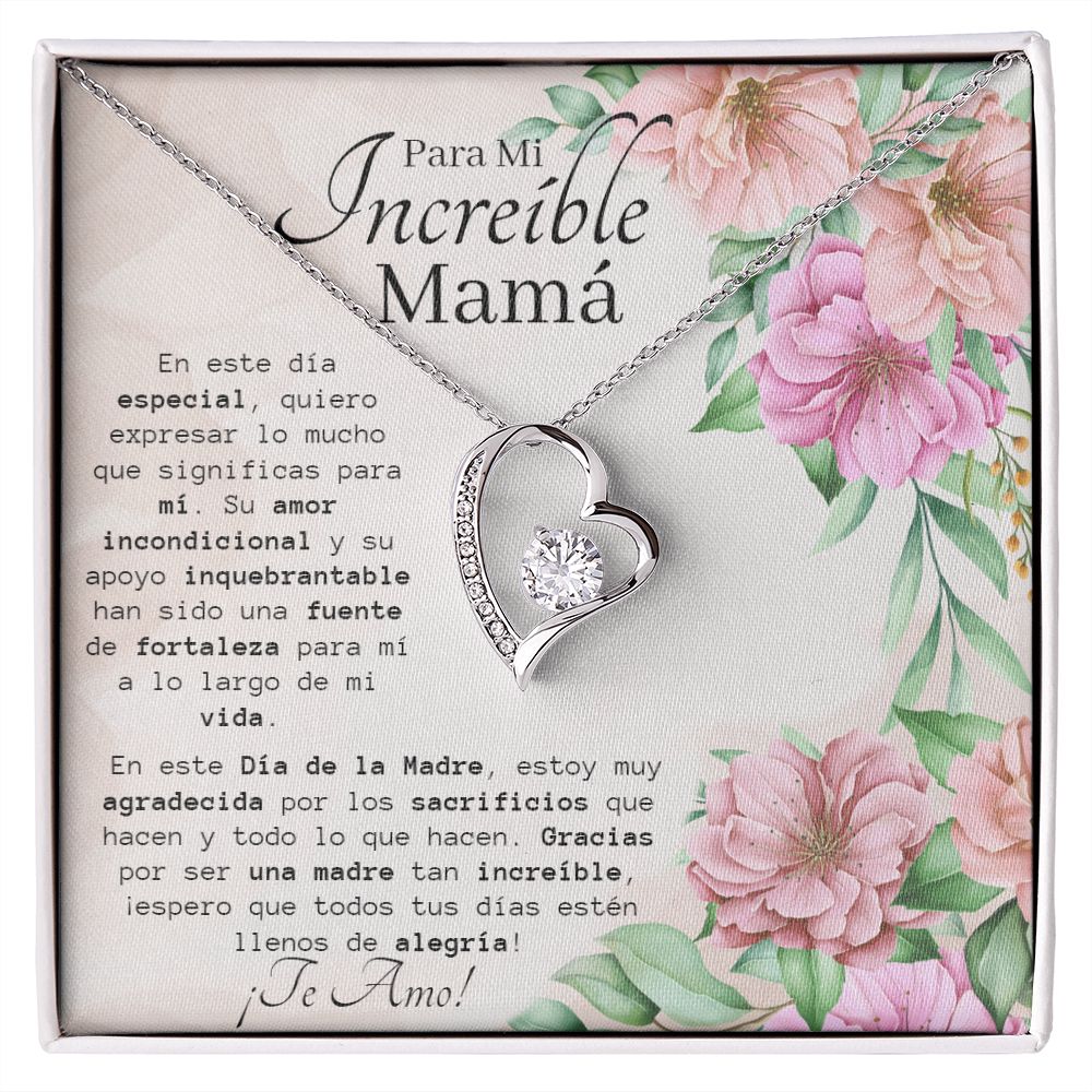 Increíble Mama Mother's Day Necklace ShineOn Fulfillment
