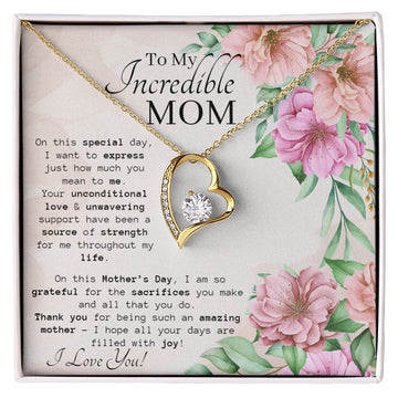 Incredible Mom Mother's Day Necklace